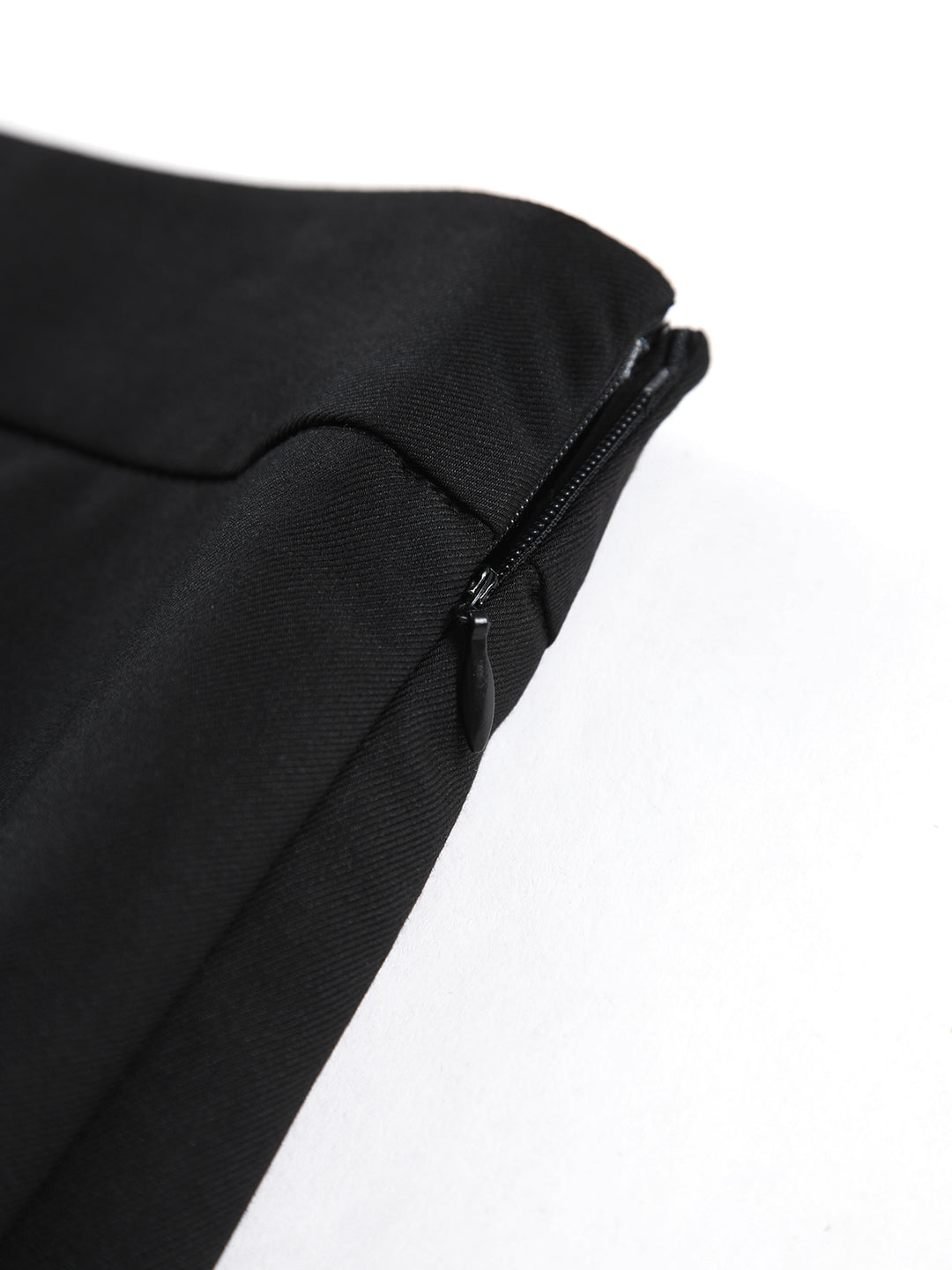 Layered Midi Skirt with Pleated Underskirt