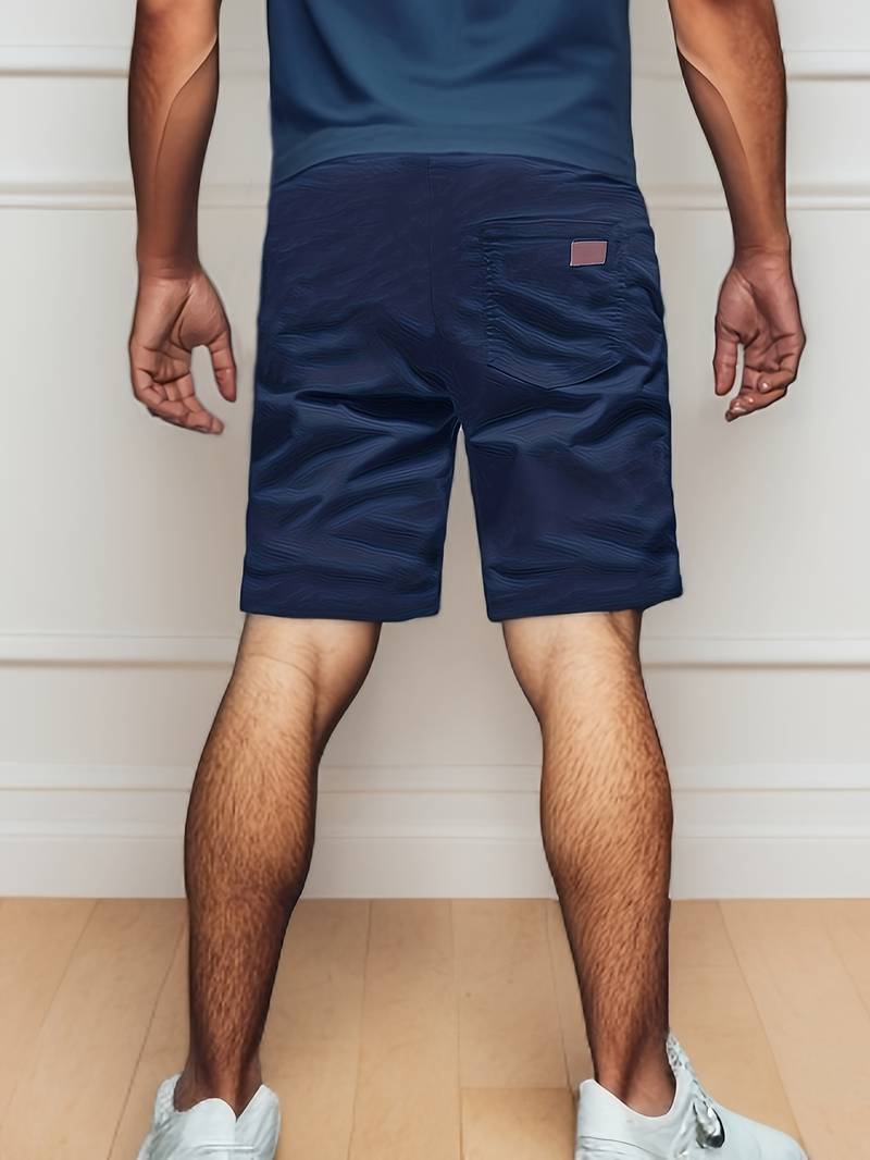 Men's Comfortable Cargo Shorts with Multiple Pockets