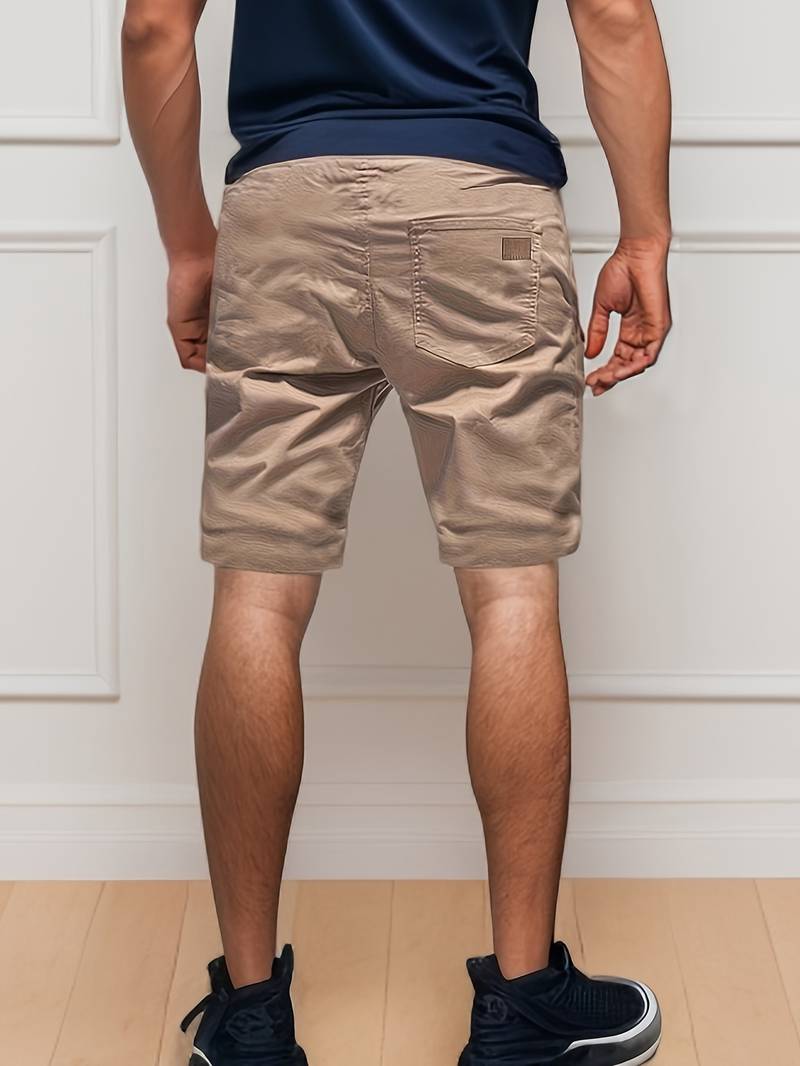 Men's Comfortable Cargo Shorts with Multiple Pockets
