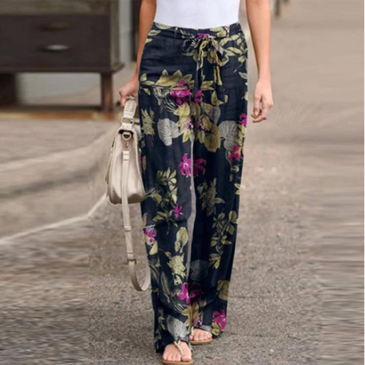 Comfortable women's summer trousers - casual, breathable and stylish