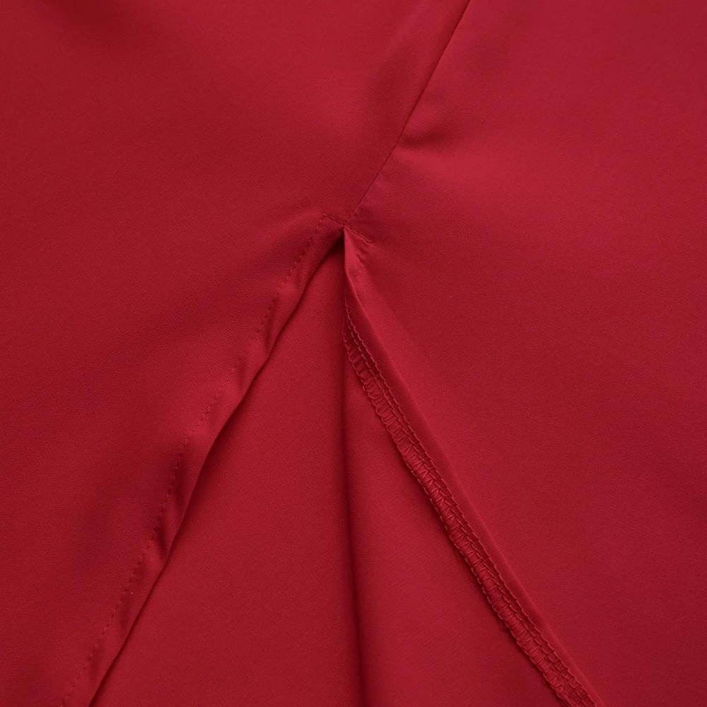 Red Summer Skirt Women | Fashionable &amp; Elegant