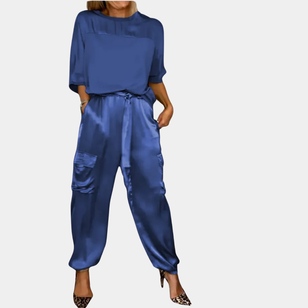 Summery Two-Piece Women's Set – Sweater &amp; Pants