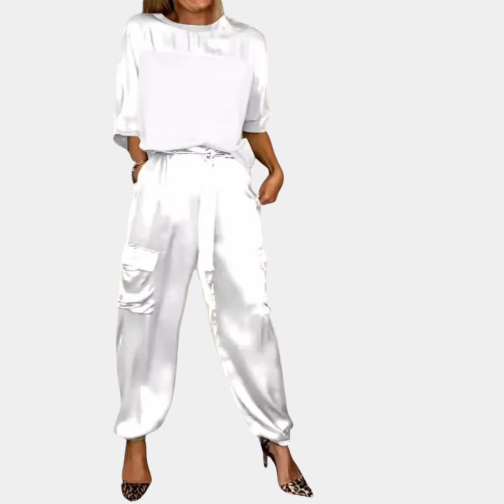 Summery Two-Piece Women's Set – Sweater &amp; Pants