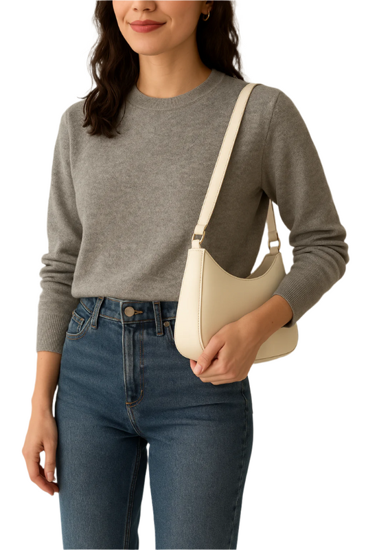 Women's Shoulder Bag - Minimalist Design