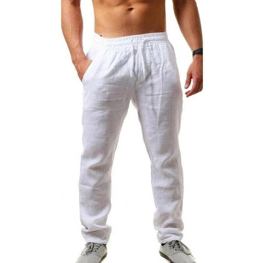 Men's Linen Summer Trousers – Lightweight, Breathable &amp; Comfortable