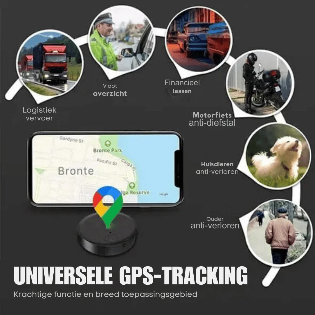 Set of 3 Mini GPS Trackers – Find Car, Keys &amp; Valuables Instantly