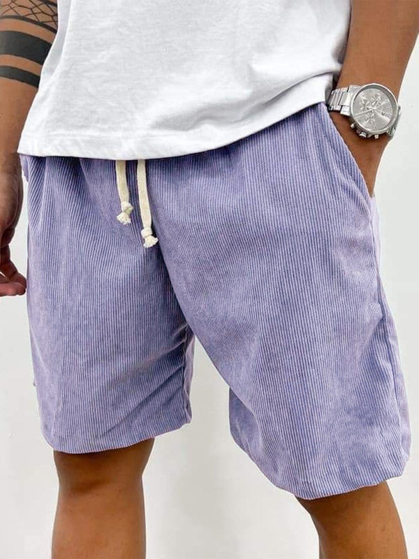 Men's Corduroy Stretch Shorts – Comfortable &amp; Stylish for Summer