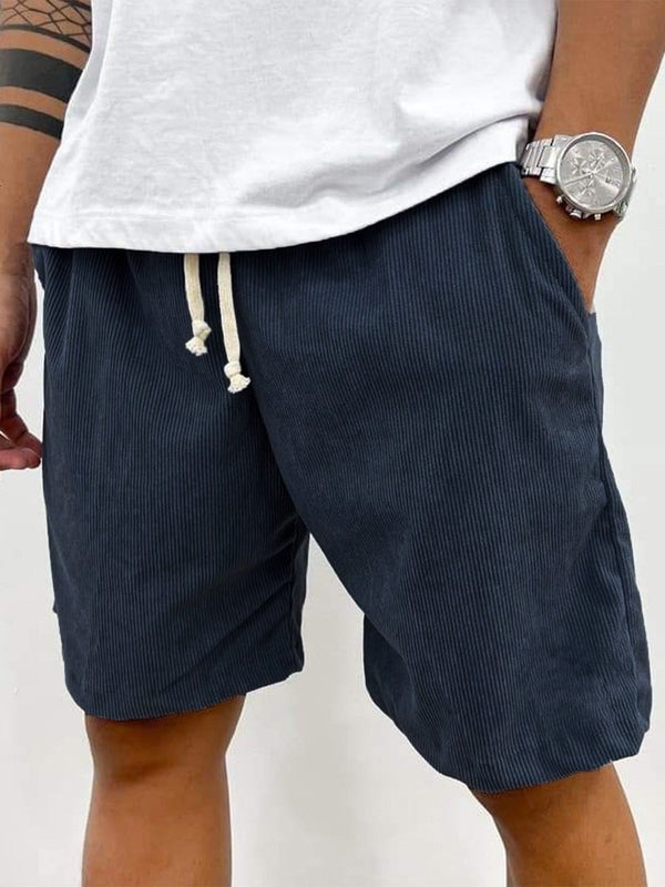 Men's Corduroy Stretch Shorts – Comfortable &amp; Stylish for Summer