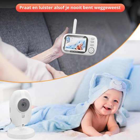 Baby Monitor with Camera – Wireless &amp; 3.5 Inch Screen