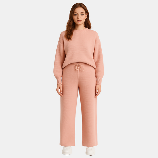 Comfortable Women's Set with Top and Pants - Airy &amp; Stylish for Every Day