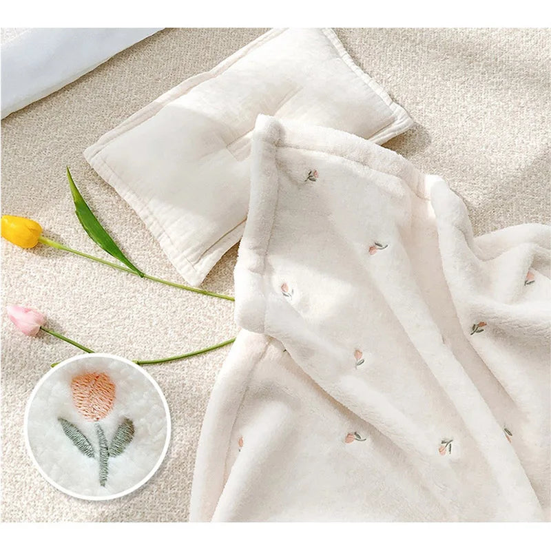 Flanellen Babydeken – Warm & Zacht-Novormo