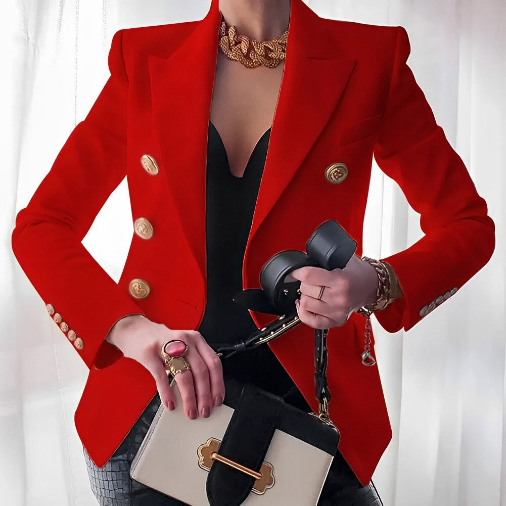 Elegant women's blazer with a timeless fit