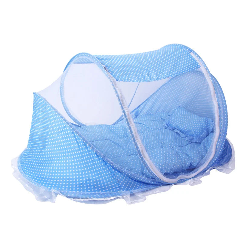Folding Baby Bed with Protective Mosquito Net
