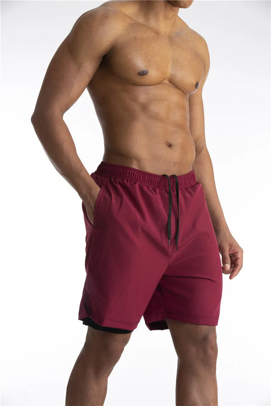 Running shorts with inner briefs &amp; phone pocket – Ultimate comfort and freedom of movement