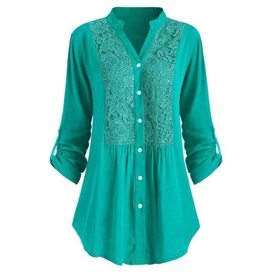 Airy Women's Blouse – Puff Sleeves &amp; Perfect for Summer