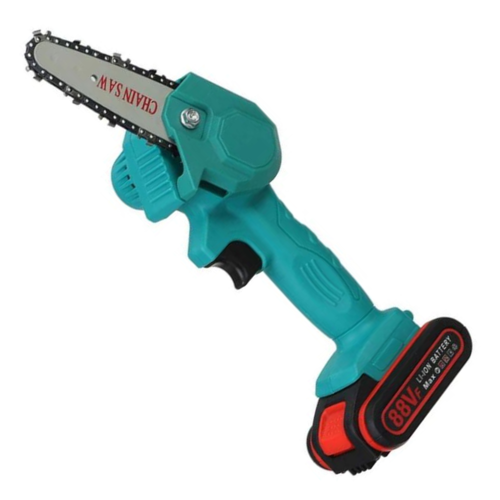 Cordless Electric Chainsaw with Battery – For Pruning and Sawing Without Hassle