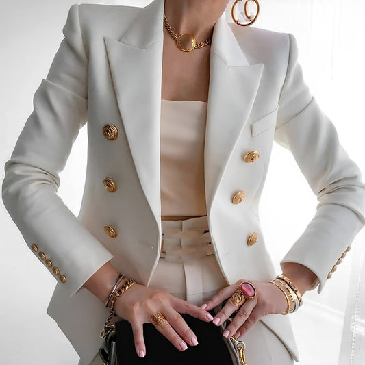 Elegant women's blazer with a timeless fit