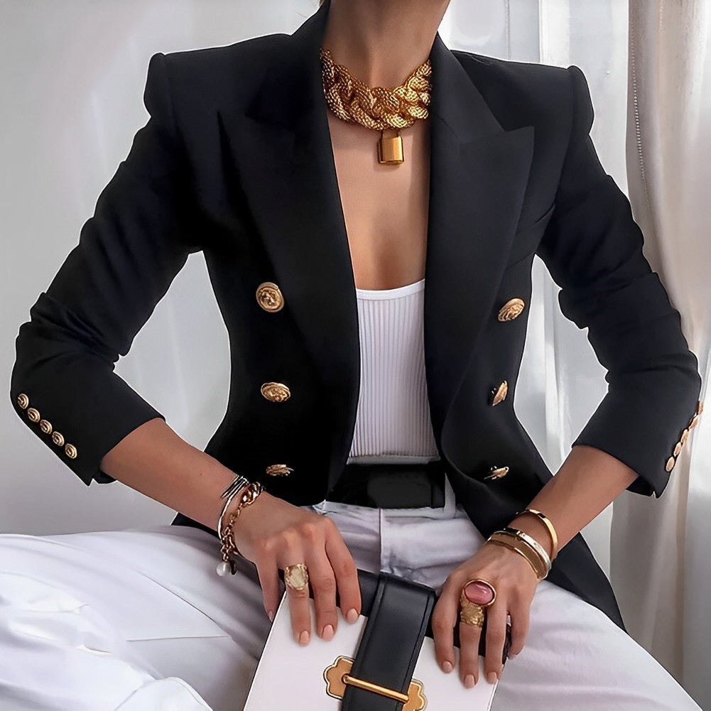 Elegant women's blazer with a timeless fit