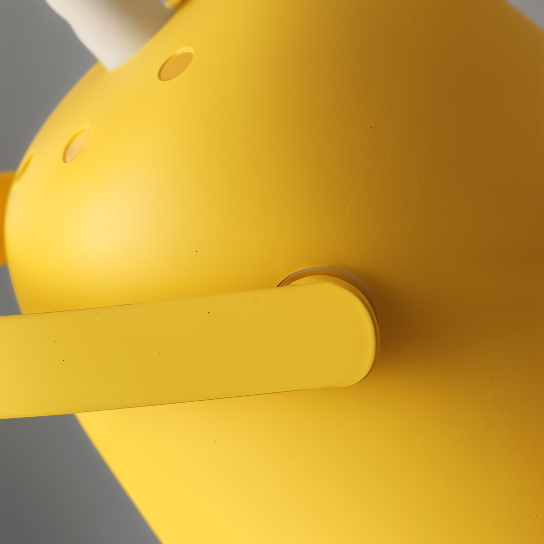 Scandinavian Yellow Table Lamp – Minimalist Design