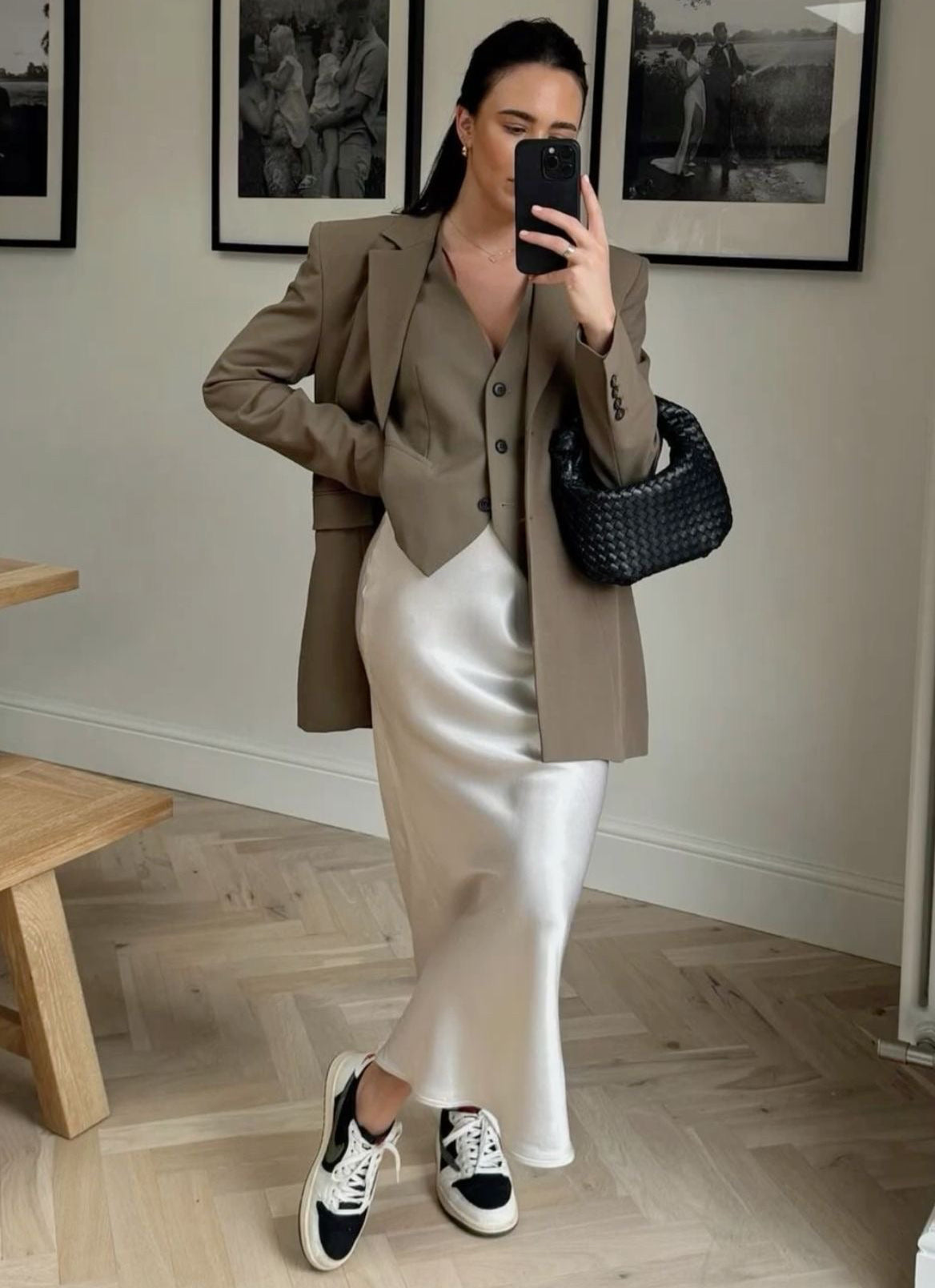 Satin Maxi Skirt - Elegant &amp; Comfortable