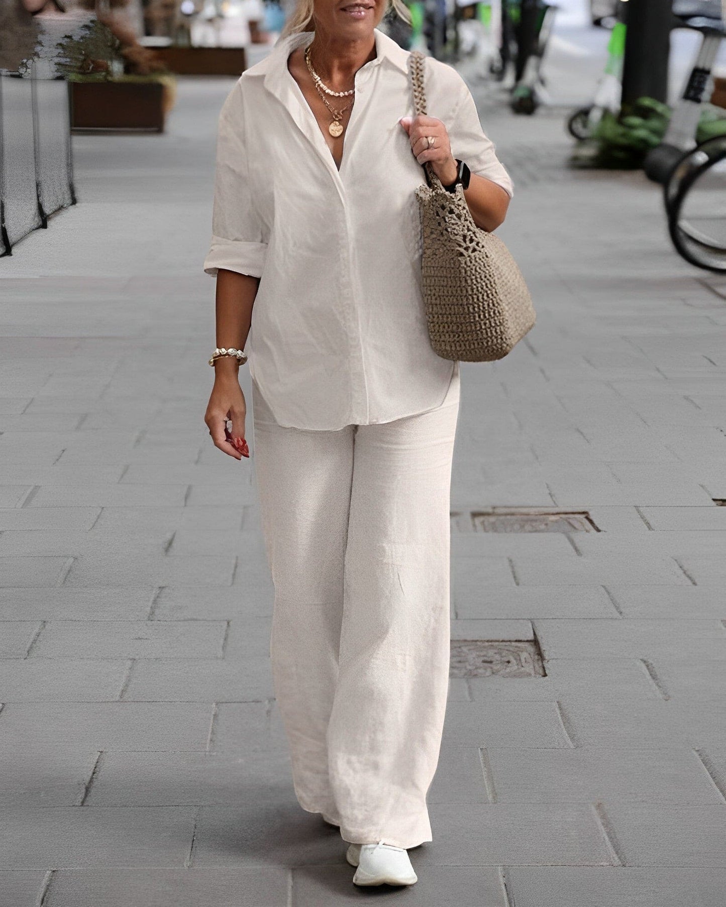 Stylish Cotton Women's Set - Comfort for Every Occasion