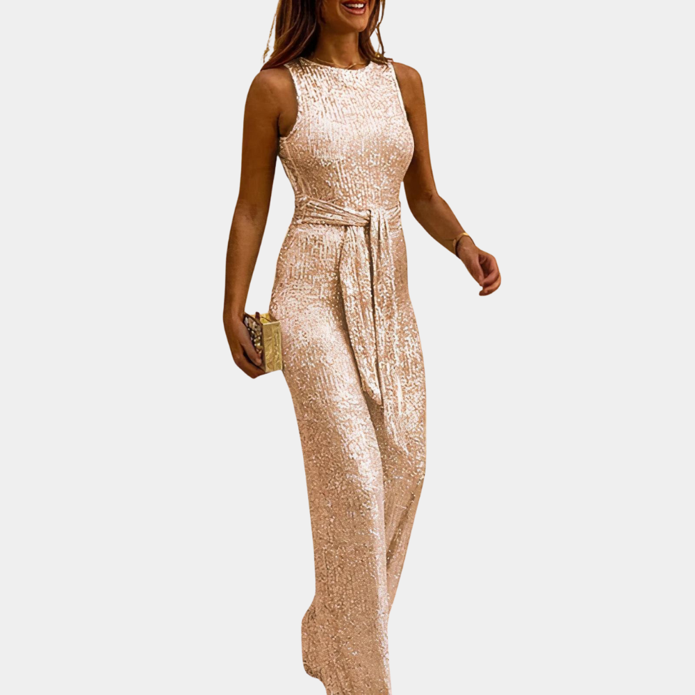 Summer Glitter Jumpsuit | Elegant &amp; Festive