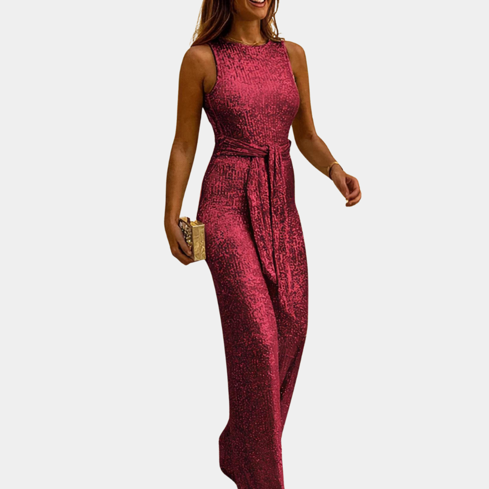Summer Glitter Jumpsuit | Elegant &amp; Festive