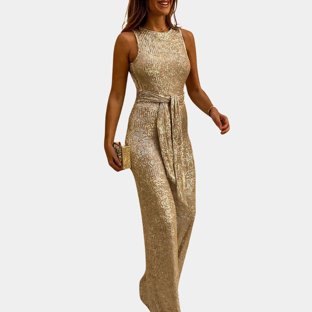 Summer Glitter Jumpsuit | Elegant &amp; Festive