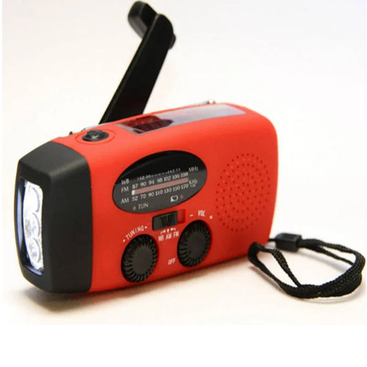3-in-1 Emergency Radio – Flashlight, Power Bank &amp; Power Outage Safety