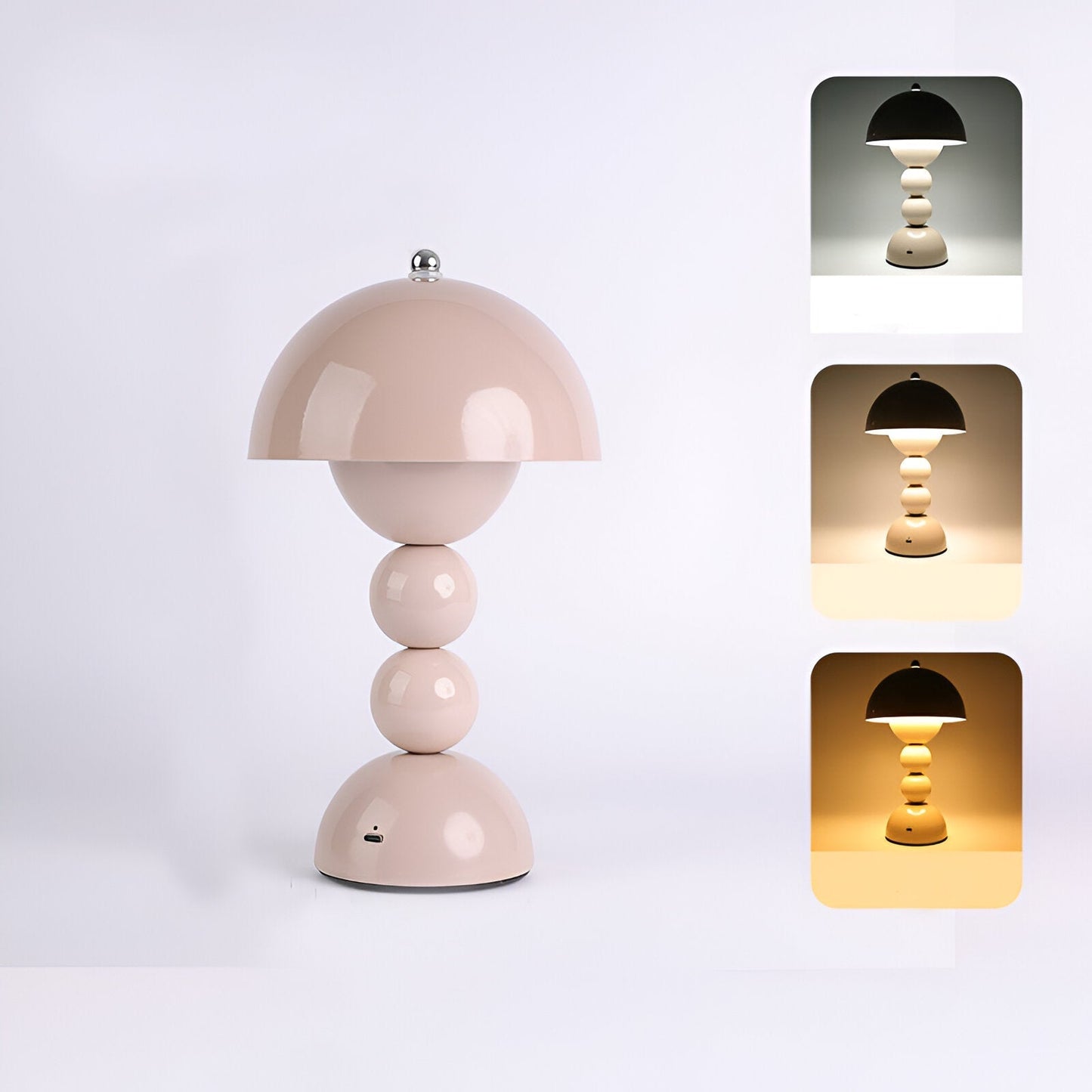 Modern LED Table Lamp – Wireless, Portable &amp; Rechargeable