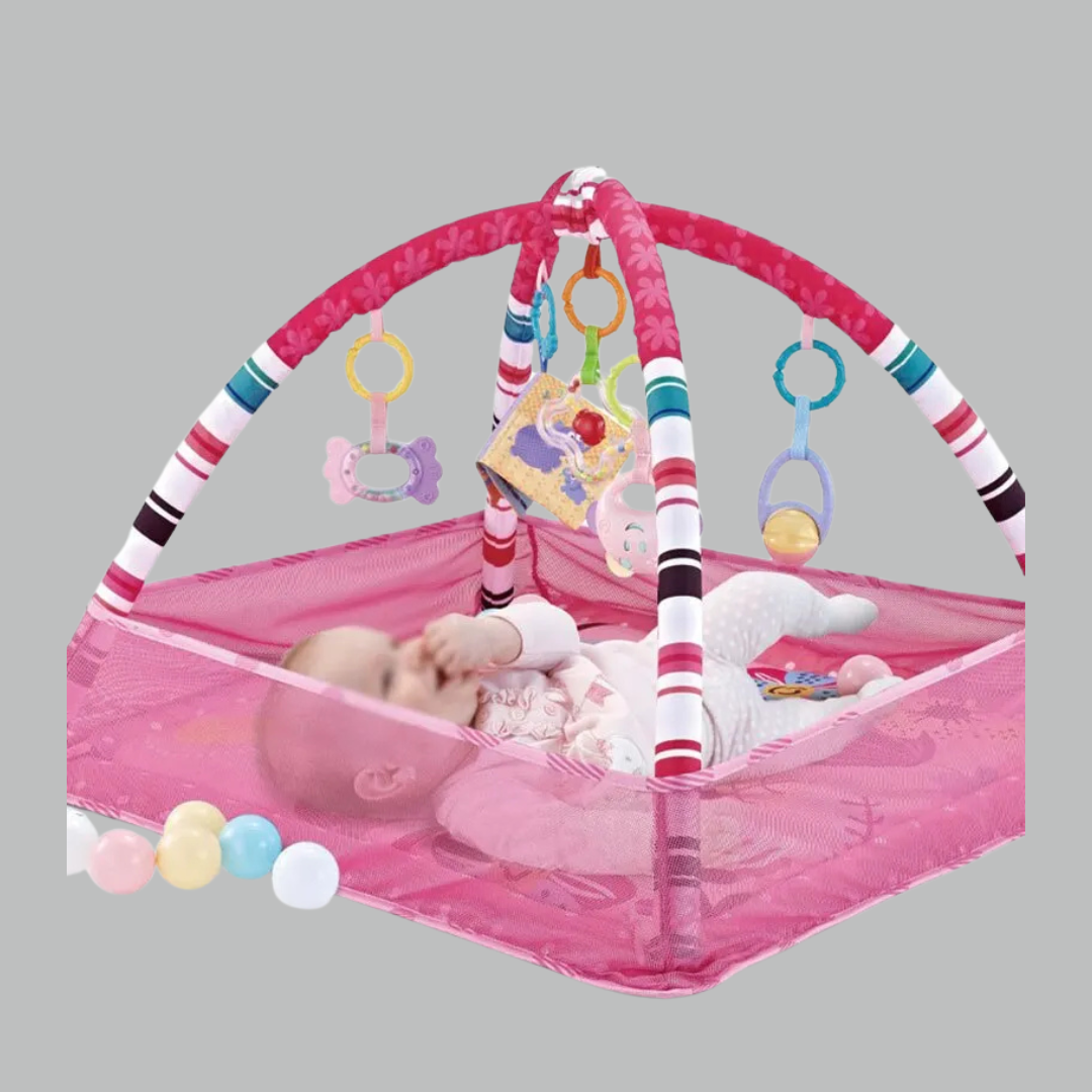 Baby Play Mat with Gym – Learning &amp; Playing from 0+ months
