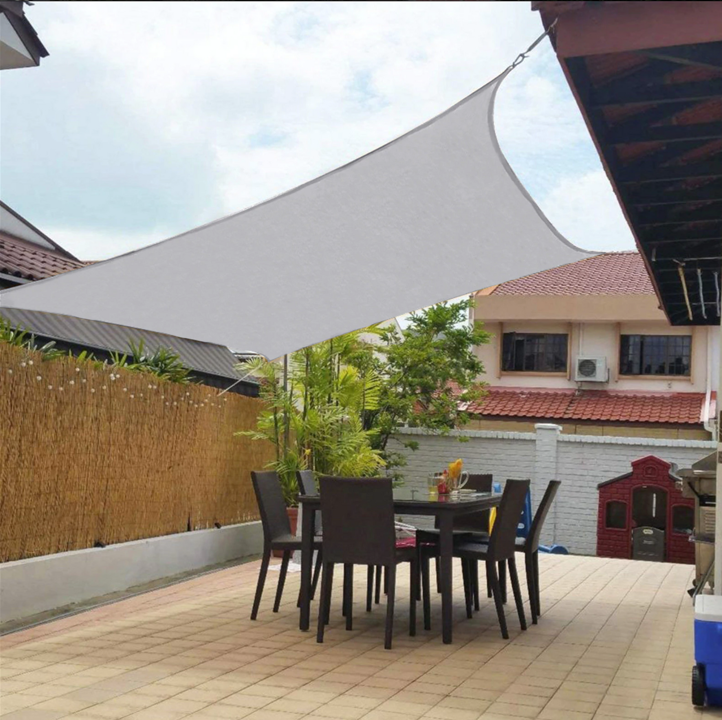Shade cloth Water-repellent - UV-resistant and Weather-resistant for Garden or Terrace