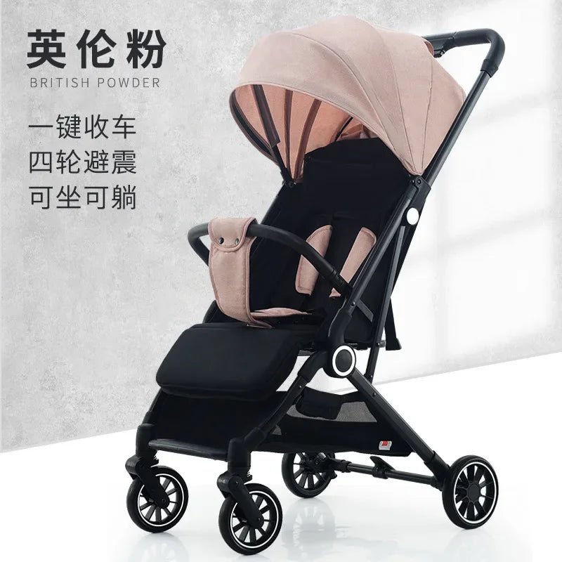 Opvouwbare Kinderwagen – Licht & Schokdempend-Novormo