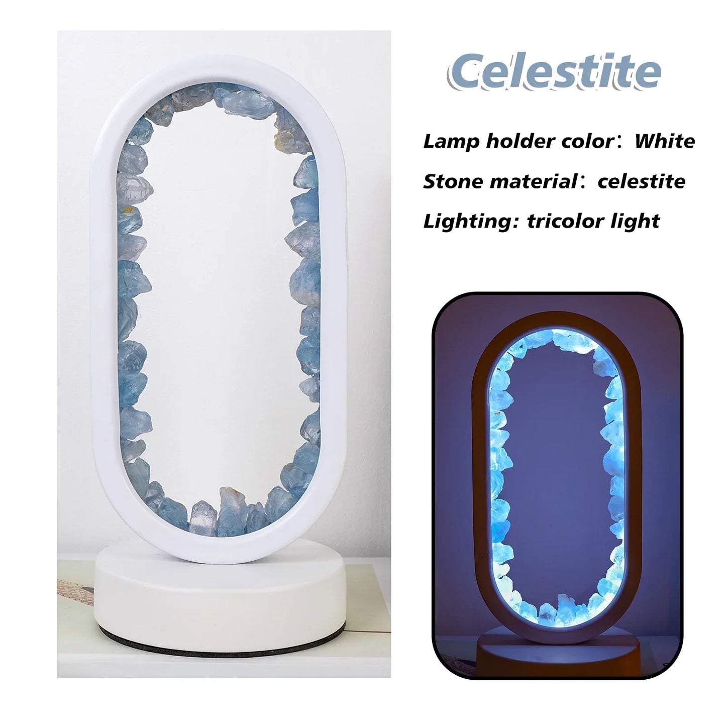 Amethyst Lamp – Natural Crystal Lamp with Soothing Glow