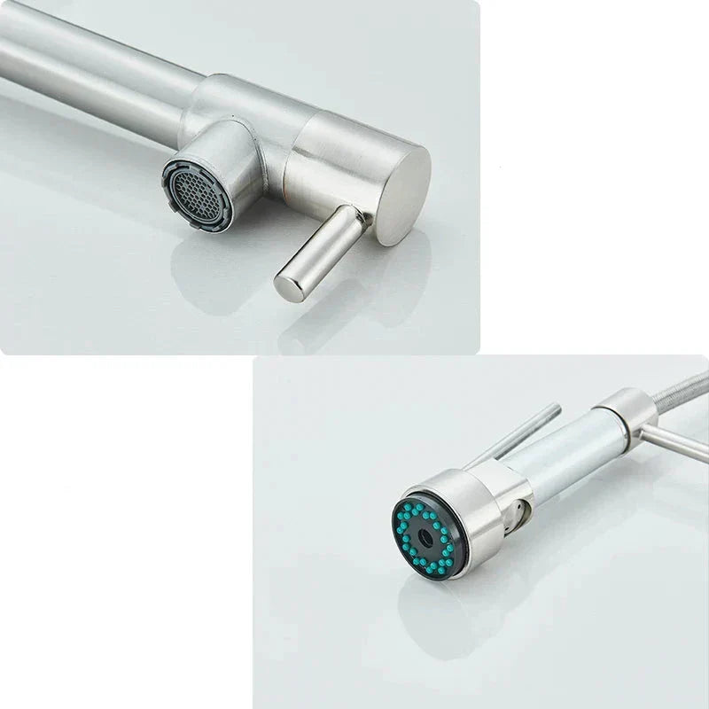 Swivel Kitchen Faucet with 360° Flexible Swivel Function