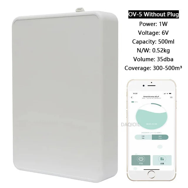 500ml Slimme Geurverspreider - Essentiële Olie Diffuser-Novormo