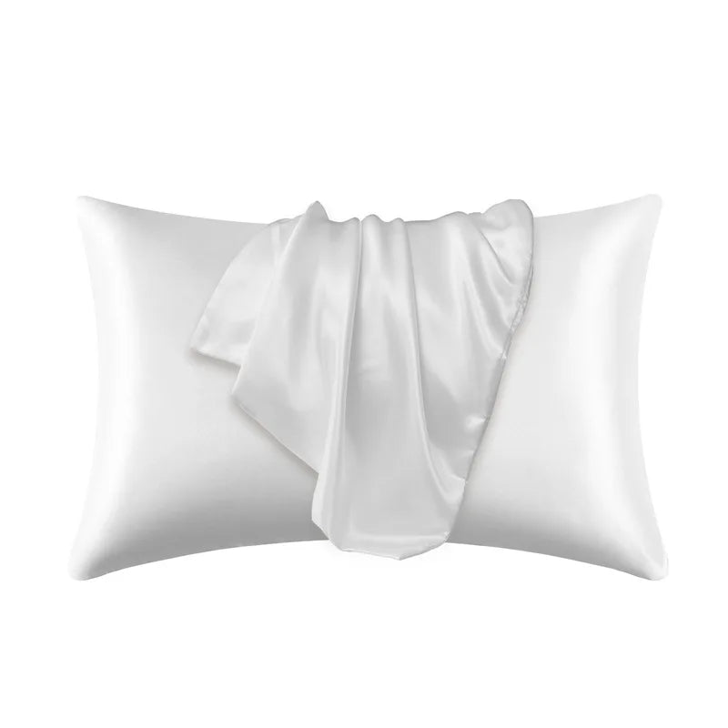Silk Pillowcase – Cooling &amp; Hypoallergenic for Sensitive Skin 