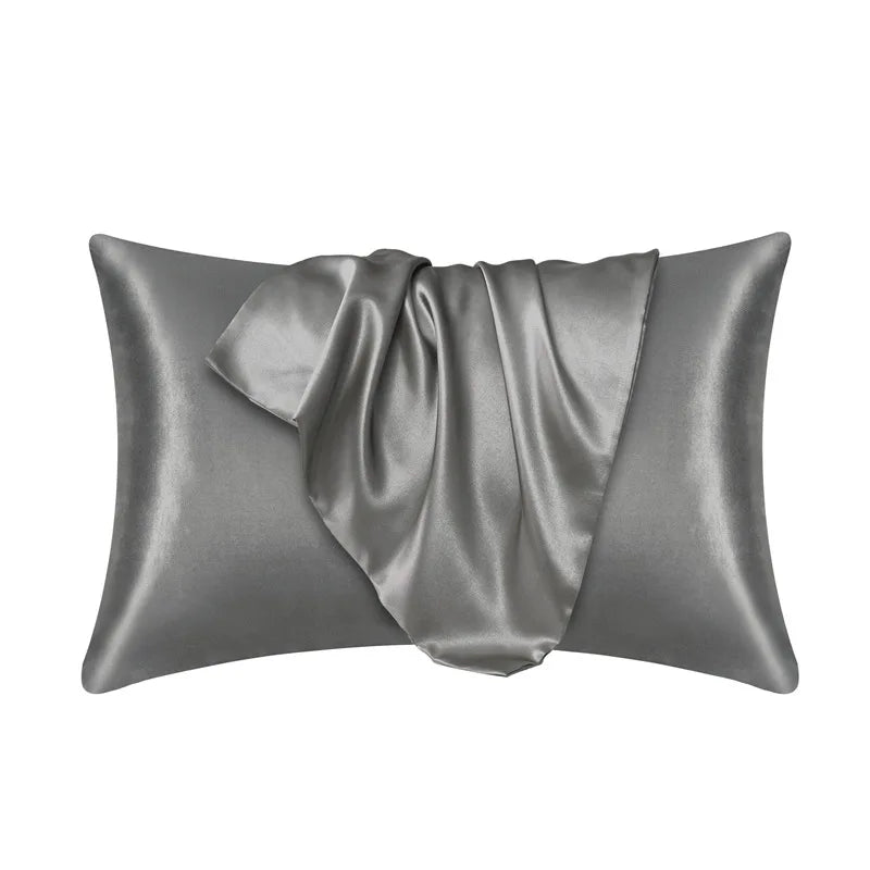 Silk Pillowcase – Cooling &amp; Hypoallergenic for Sensitive Skin 