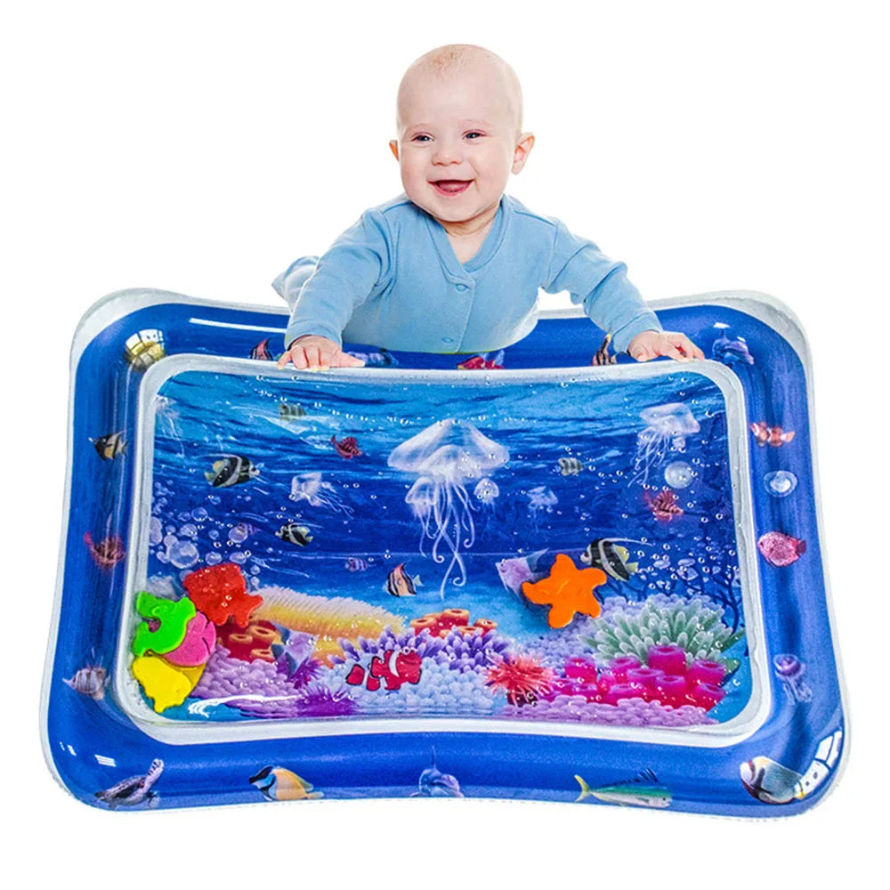Baby Playmat with Water &amp; Jellyfish – JellySplash White Edition
