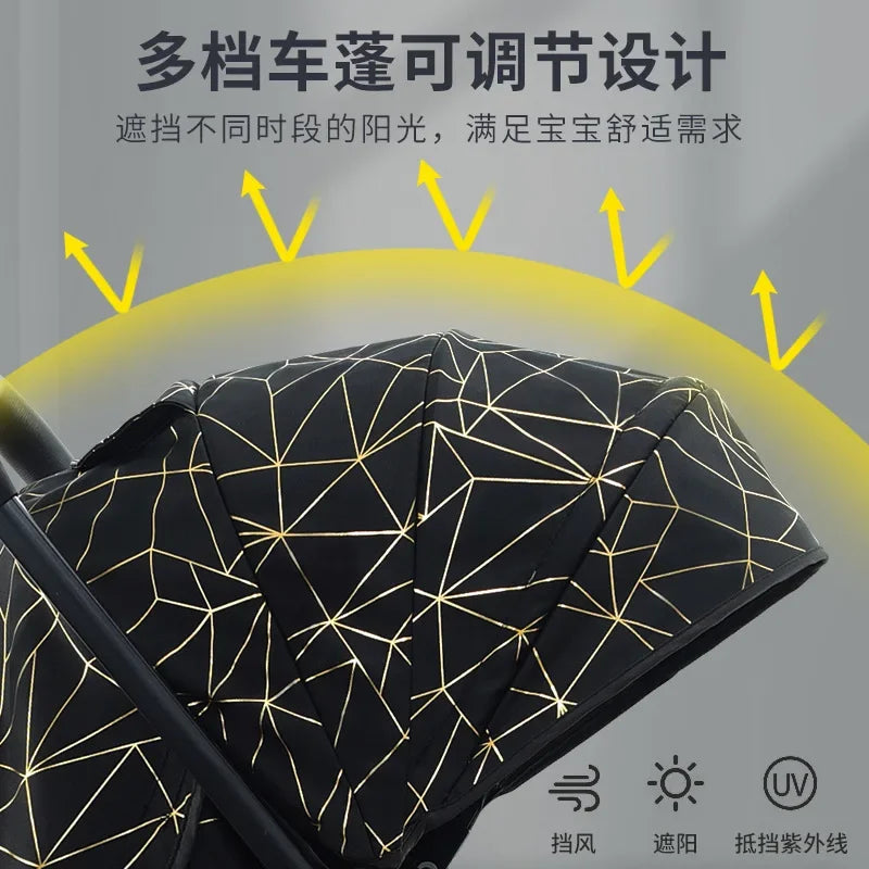 Opvouwbare Kinderwagen – Licht & Schokdempend-Novormo