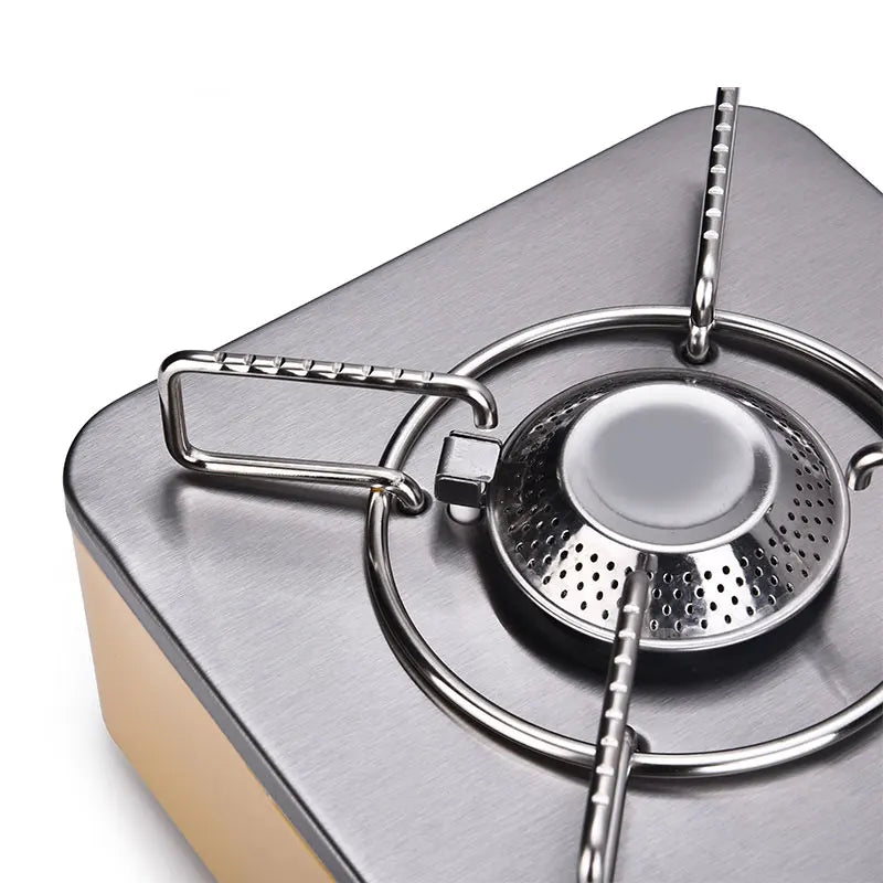 Draagbare Camping Gaskooktoestel - 2800W Vuurvermogen voor Outdoor & Picknicks-Novormo