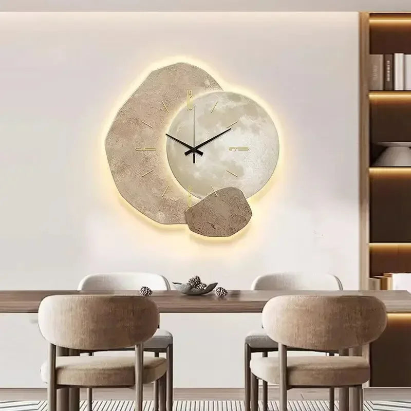 Modern LED Wall Clock – Stylish Decorative Timepiece