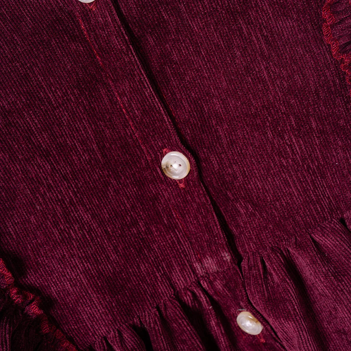 Airy Children's Dress with Ruffles and Long Sleeves - For Every Occasion