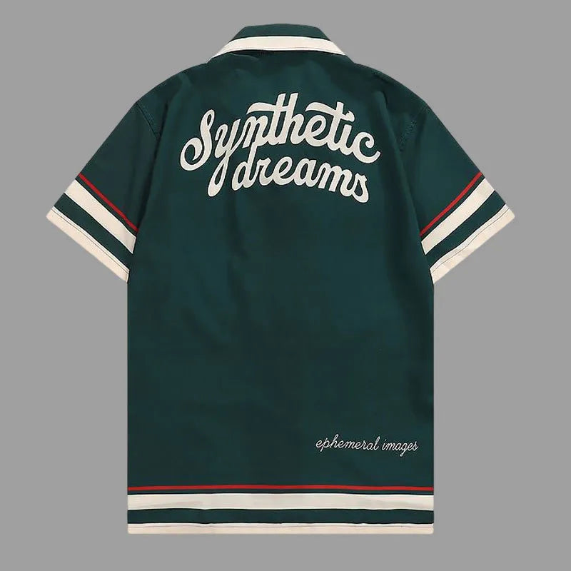 Stylish Old Money Polo Shirt for Men – Classic Design with Elegant Button Closure