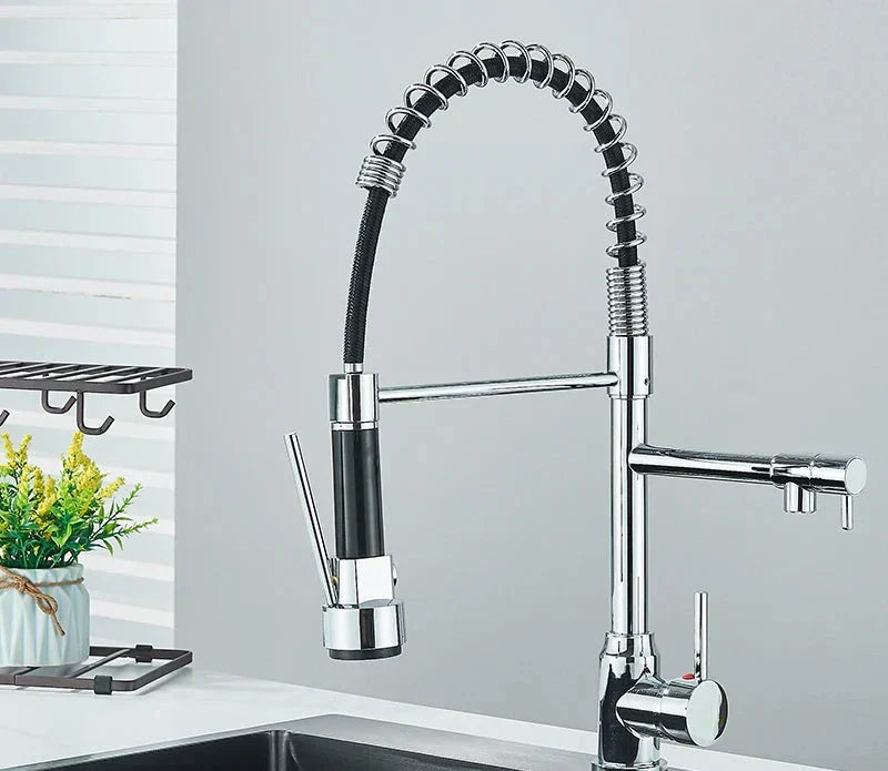 Swivel Kitchen Faucet with 360° Flexible Swivel Function