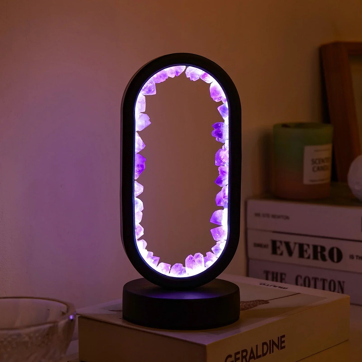 Amethyst Lamp – Natural Crystal Lamp with Soothing Glow