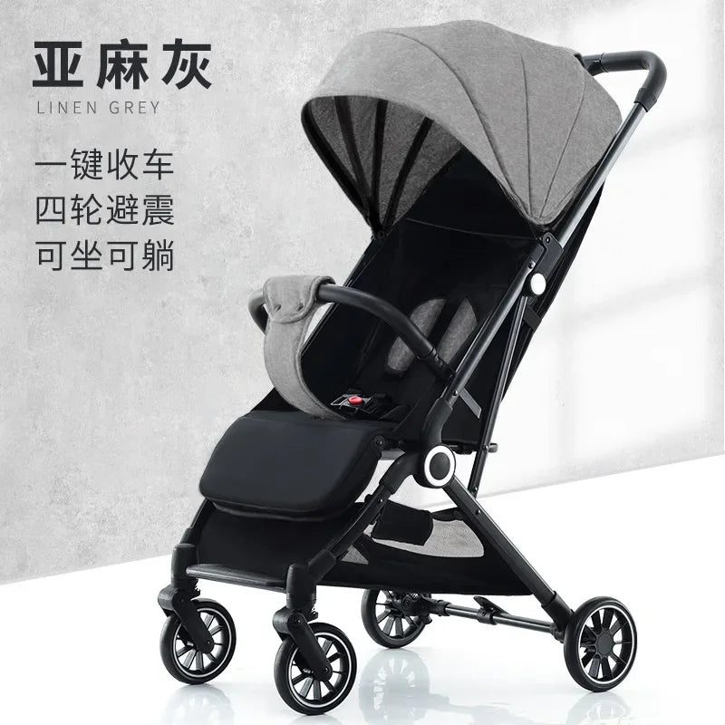 Opvouwbare Kinderwagen – Licht & Schokdempend-Novormo