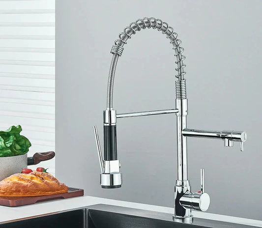Swivel Kitchen Faucet with 360° Flexible Swivel Function