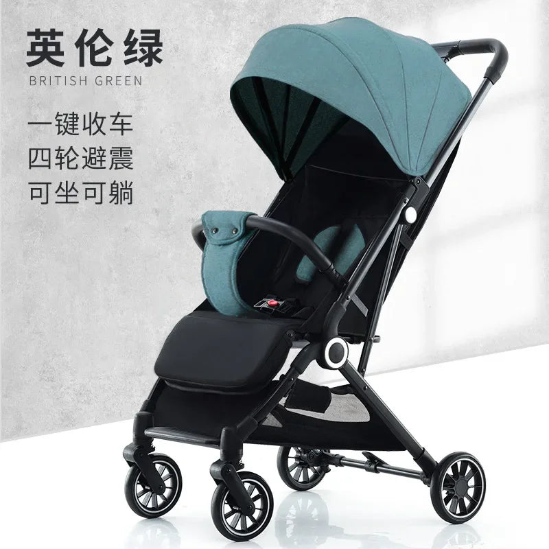 Opvouwbare Kinderwagen – Licht & Schokdempend-Novormo