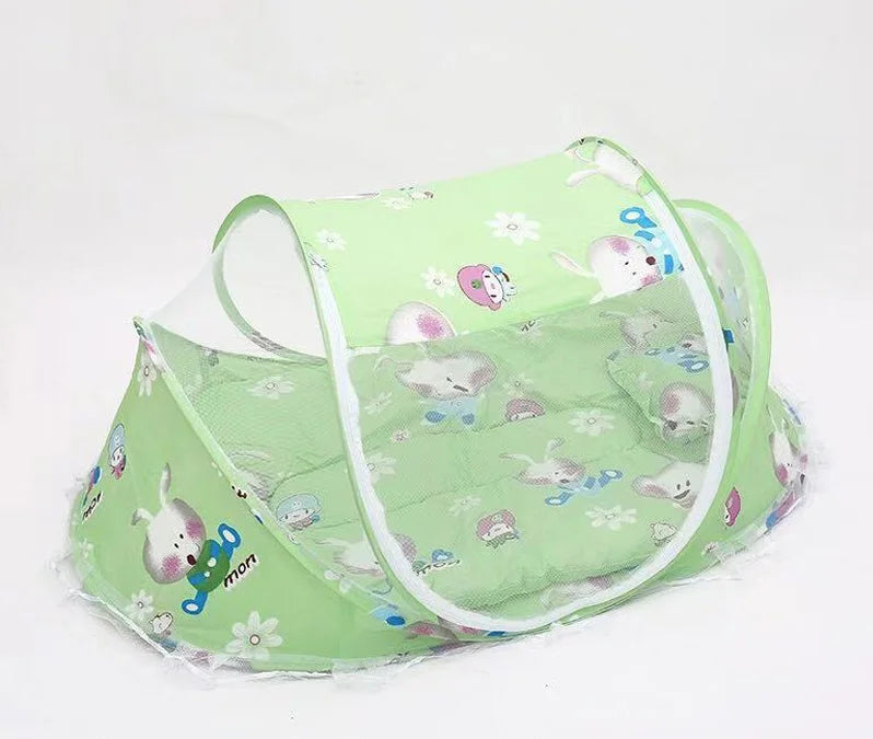 Folding Baby Bed with Protective Mosquito Net